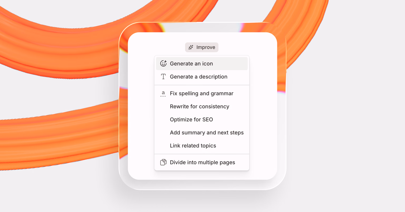 Improve page content with GitBook Agent