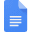 The Google Docs logo