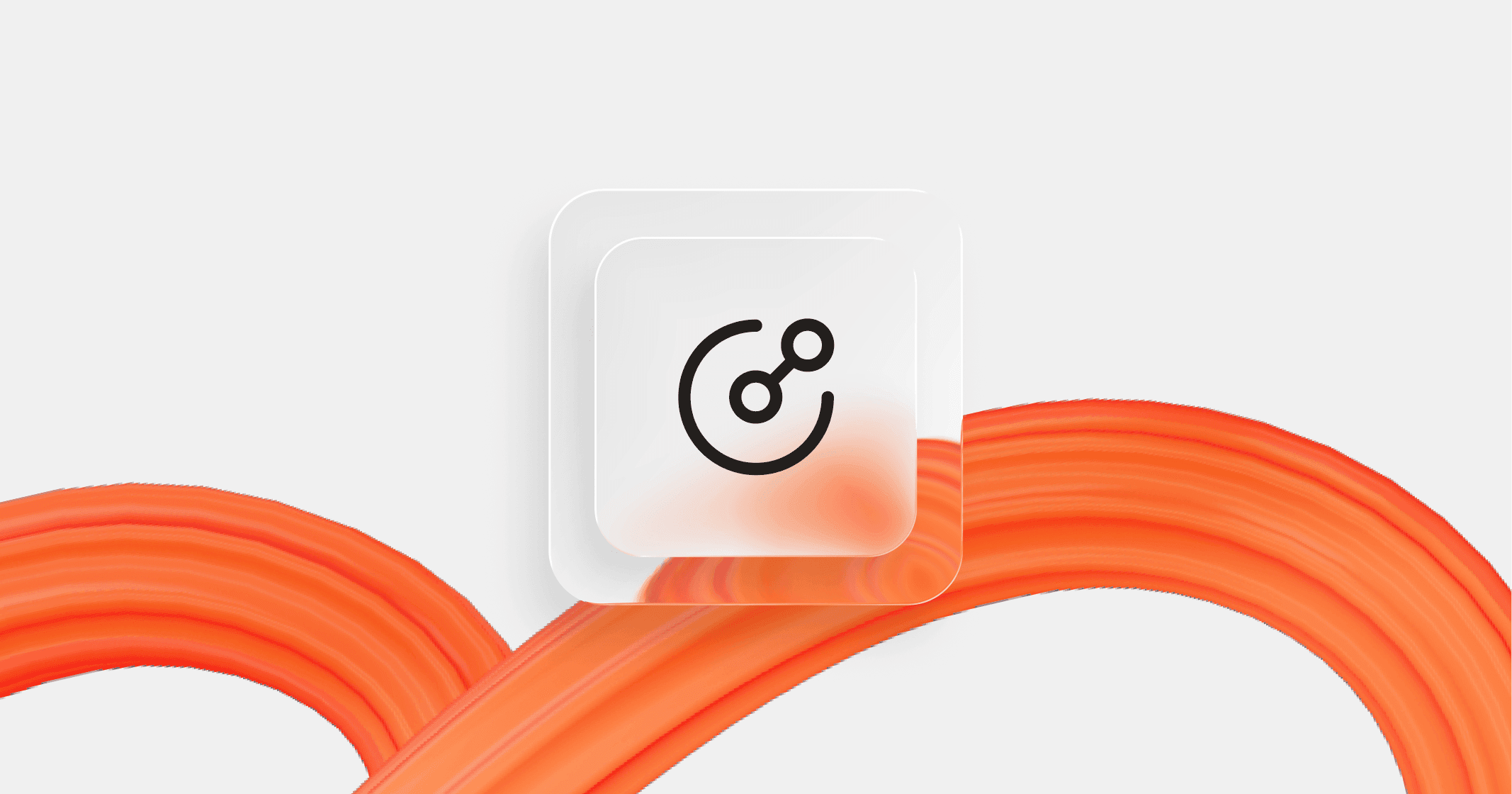The OpenAPI logo on a white and orange background