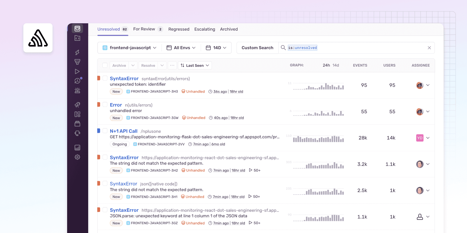 A visual depicting Sentry issues being embedded in GitBook documentation