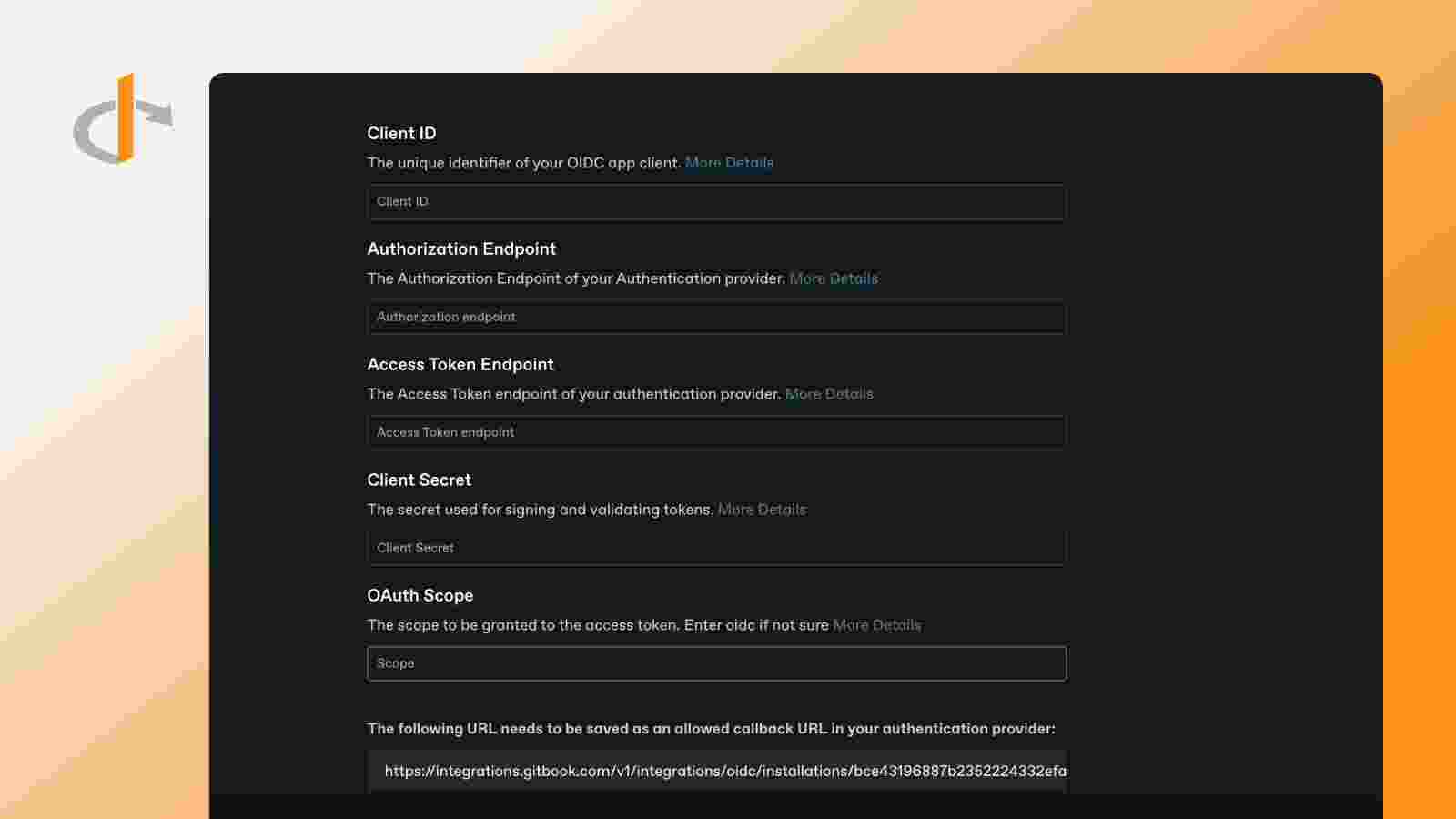 Use the OpenID Connect protocol to control access to your docs in GitBook